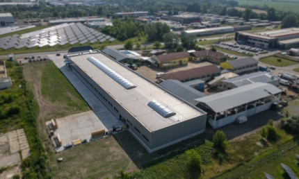 Novostavba haly, Hodonín