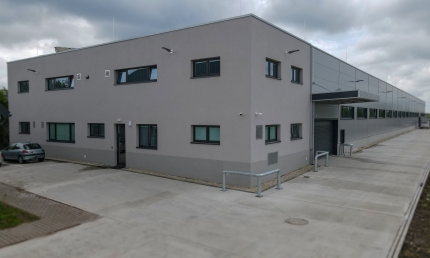 Novostavba haly, Hodonín