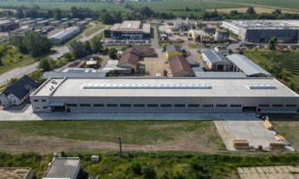 Novostavba haly, Hodonín